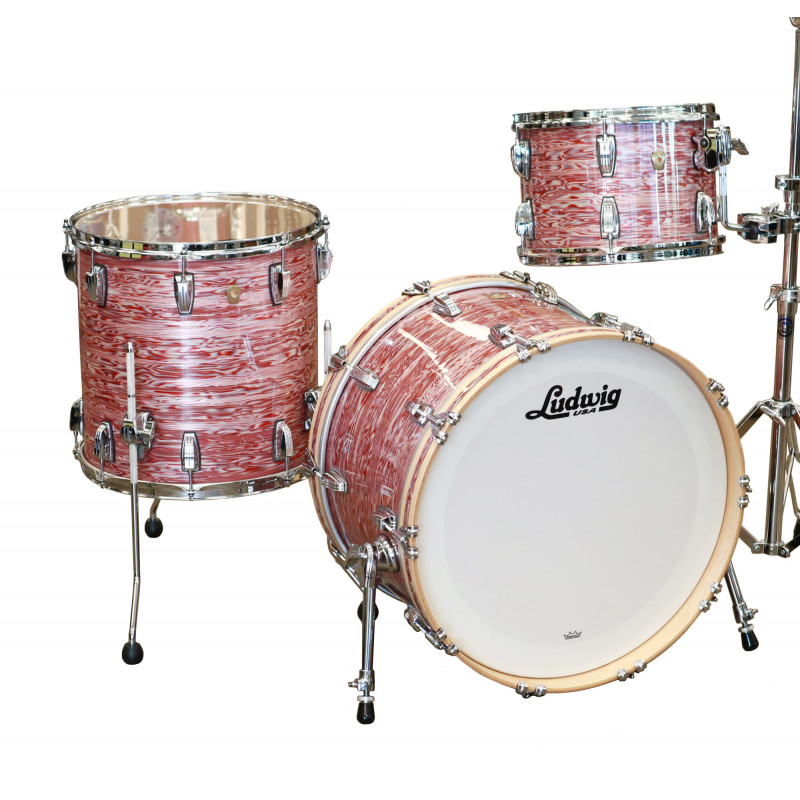 Ludwig L84233AXVPWC - Kit classic maple fab vin pink oy