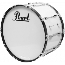 Pearl CMB1814-33 - Grosse caisse marching comp. 18x14'' blanc