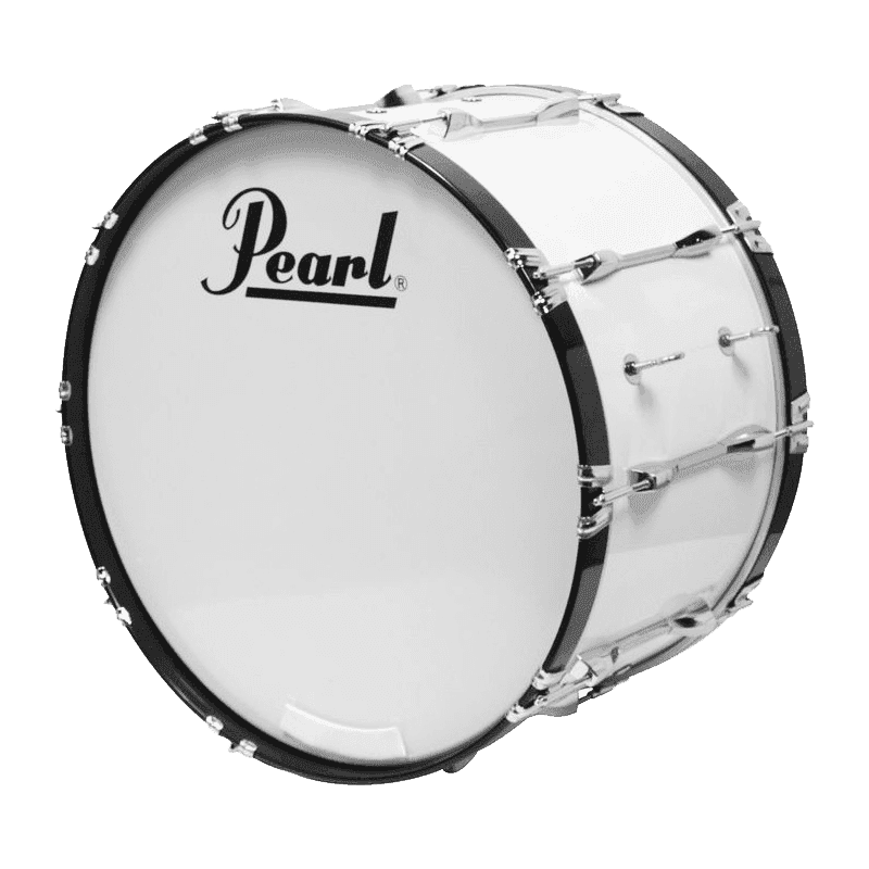 Pearl CMB1814-33 - Grosse caisse marching comp. 18x14'' blanc