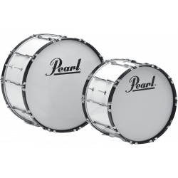 Pearl CMB2014-33 - Grosse caisse marching comp. 20x14'' blanc