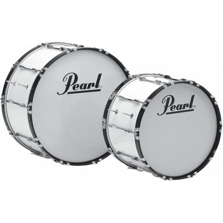 Pearl CMB2414-33 - Grosse caisse marching comp. 24x14'' blanc