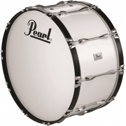 Pearl CMB2814-33 - Grosse caisse marching competitor 28x14'', pure white