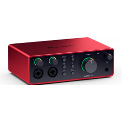 Focusrite SCARLETT4-4I4 - Interface audio 4I4 4th Gen - 4 in / 4 out - USB-C