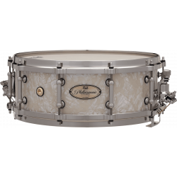 Pearl PHP1450-N405 - Caisse claire philharmonic 14 x 5'' érable 7,2 mm nicotine white marine pearl