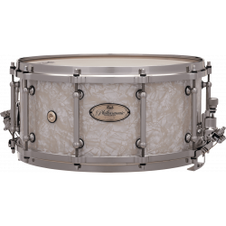 Pearl PHP1465-N405 - Caisse claire philharmonic 14 x 6,5'' érable 7,2 mm nicotine white marine pearl