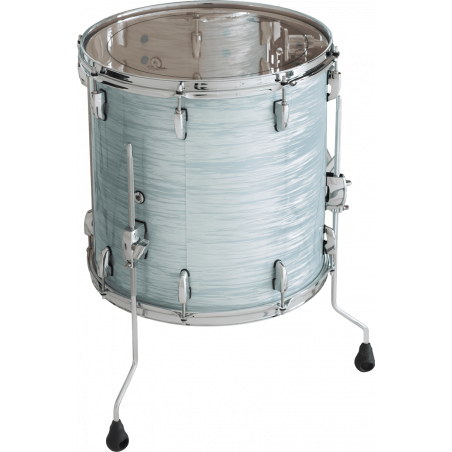 Pearl MCT1614FC-414 - Masters Maple Complete Tom Basse 16x14" Ice Blue Oyster