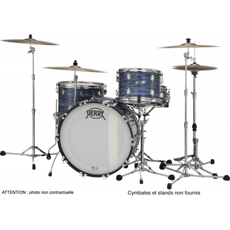 Pearl PSD903XPC-767 - Batterie president deluxe 3f fusion 20'' ocean ripple