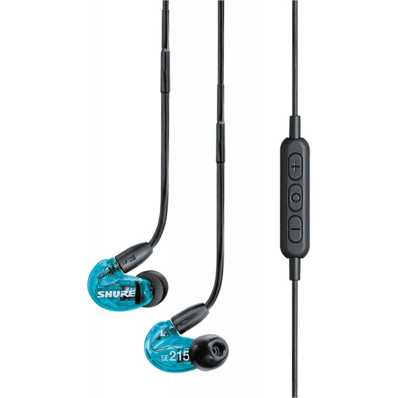 Shure JSH SE215SPE-B-BT1 – écouteurs bleu - bluetooth avec micro et volume