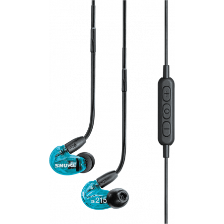 Shure JSH SE215SPE-B-BT1 – écouteurs bleu - bluetooth avec micro et volume