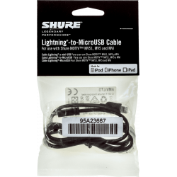 Shure AMV-LTG - Câble micro usb - lightning 1 m