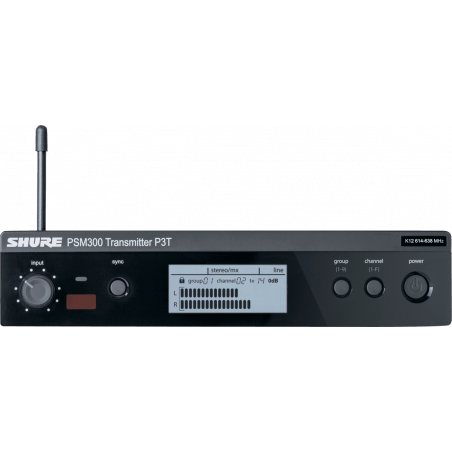 Shure P3TE-L19 - Emetteur psm300 - 630-654 mhz
