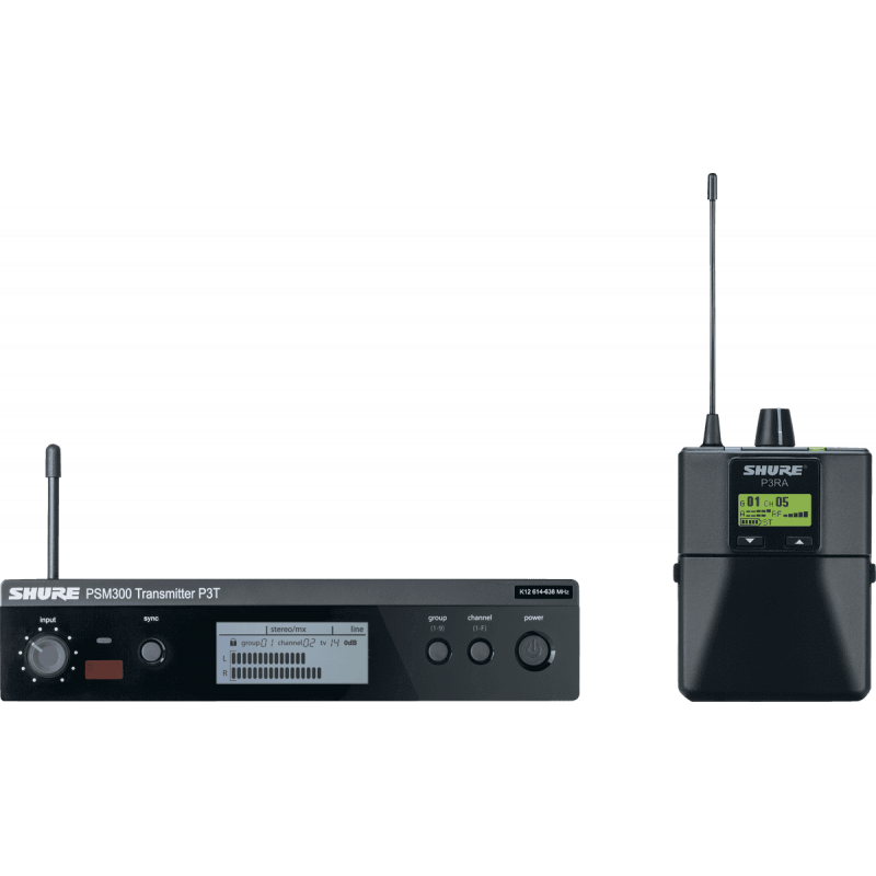 Shure P3TERA-L19 - Système psm300 pro - 630-654 mhz