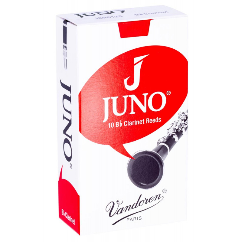 Vandoren JCR0125 - Boîte de 10 anches Juno clarinette Sib - Force 2,5