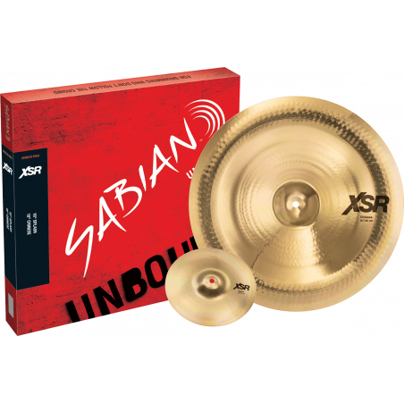 Sabian XSR5005EB - Effets splash 10" + chinoise 18"