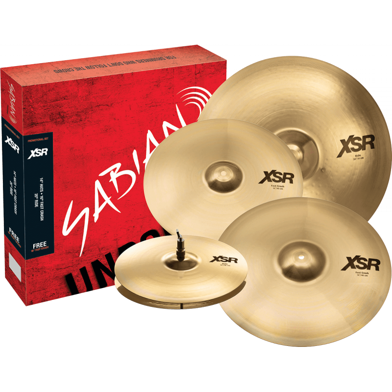 Sabian XSR5005GB - Promo 14"-16"-20" + crash 18" offerte