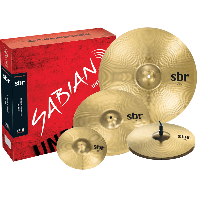 Sabian SBR5003G - Promo 14"-16"-20" + splash 10" offerte