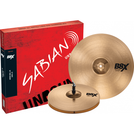 Sabian 45001X - Set b8x first 13"