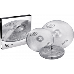 Sabian QTPC503 - Pack de cymbales quiet tone 14"-16"-20"
