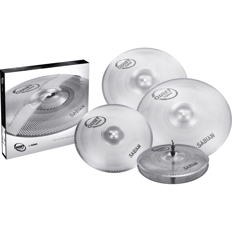 Sabian QTPC504 - Pack de cymbales quiet tone 14"-16"-18"-20"