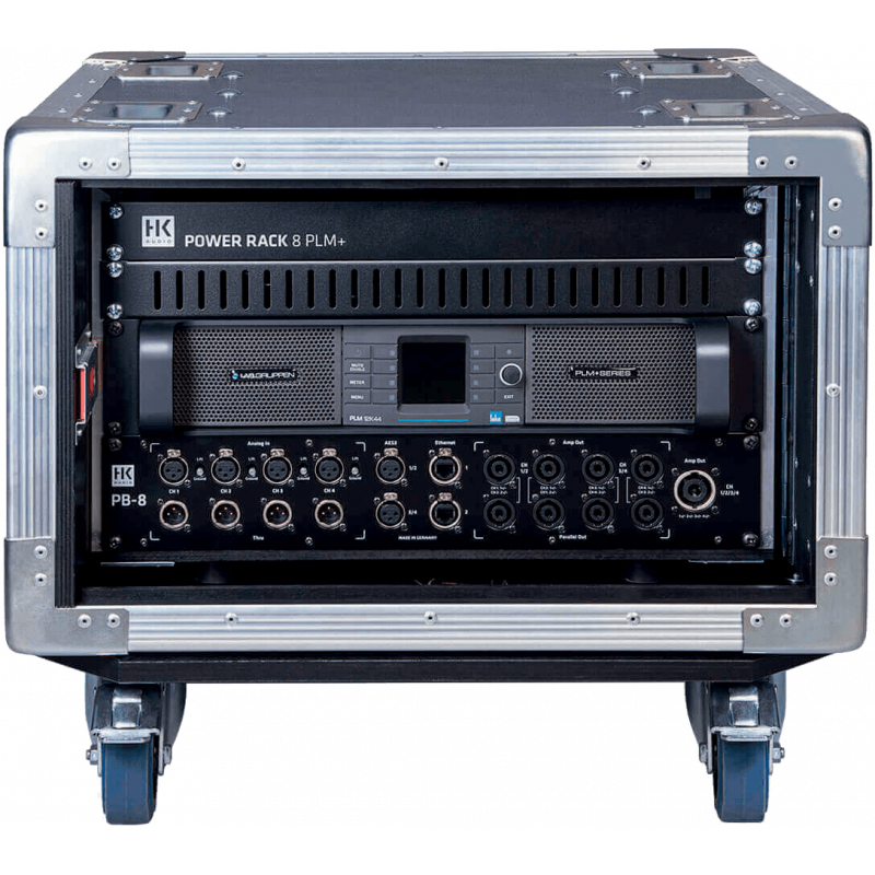 HK Audio C-DRIVE4LG - Rack équipé 1x ampli plm 12k44