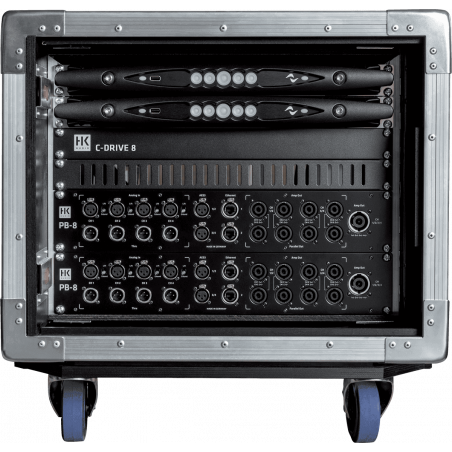 HK Audio C-DRIVE8PS - Rack équipé 2x ampli x5