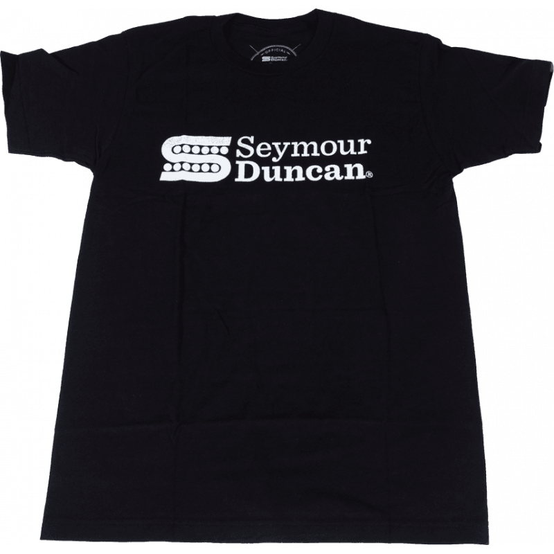 Seymour Duncan - T-shirt logo noir large