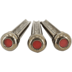 Martin APP0006 - Set de chevilles liquid metal gold, point rouge