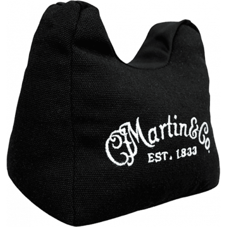 Martin A0076 - Support de manche, noir, logo blanc