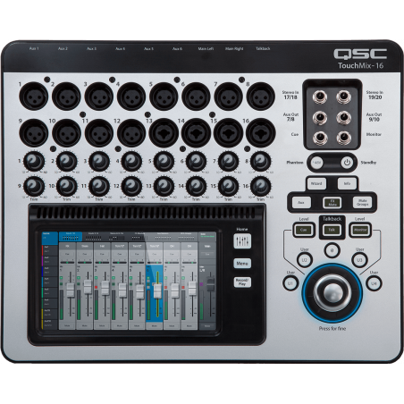 QSC Live TOUCHMIX-16 - Console mixage numérique 22 canaux
