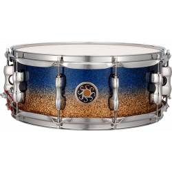 Sakae SD1455MA/M-LG - Caisse claire evolved érable 14"x5,5" lazurite gold