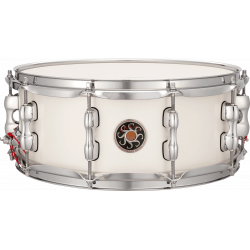 Sakae SD1455MA/M-PW - Caisse claire evolved érable 14"x5,5" pearl white