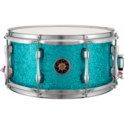 Sakae SD1455MA/M-TC - Caisse claire evolved érable 14"x5,5" turquoise champagne