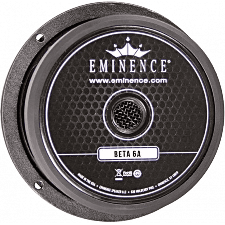 Eminence BETA-6A - Hp médium 16,5cm 175w 8 ohms