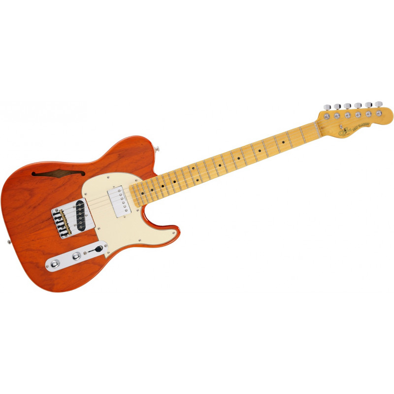 G&L Tribute ASAT Classic Clear Orange - guitare électrique