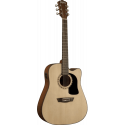 Washburn AD5CE - Guitare électro-acoustique Dreadnought - Naturel