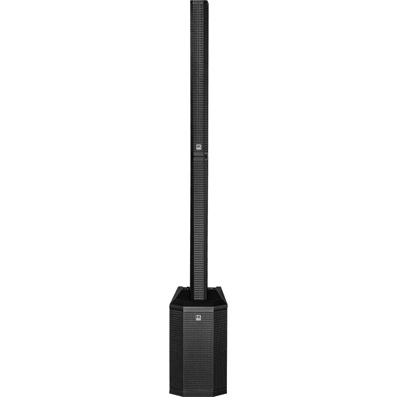 HK Audio POLAR8 - Système colonne amplifié mono bluetooth avec housses