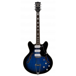 Vox BC-S66-BL – Guitare électrique - Bobcat - sapphire blue