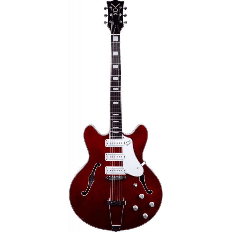 Vox BC-S66-CR – Guitare électrique - Bobcat - cherry red