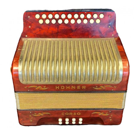 Hohner Corso - accordéon diatonique d'occasion (non révisé)