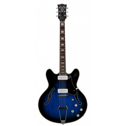 Vox BC-V90-BL – Guitare électrique – Bobcat -  sapphire blue