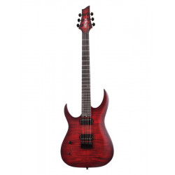 Schecter - Guitare électrique Sunset-6 Extreme, gaucher - Scarlet Burst