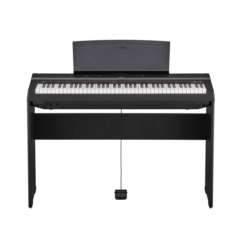 Pack Yamaha P121 noir - Piano numérique - 73 touches + Stand Yamaha