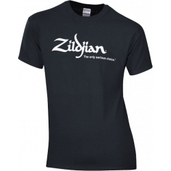 T-shirt logo zildjian noir (s)