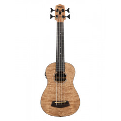 Kala UBASS-QA-FS - Ukulélé U-Bass Quilted Ash (+housse)