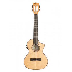 Kala KA-ASFM-T-CE - Ukuélé tenor électro-acoustique Solid Flame Maple (+housse)