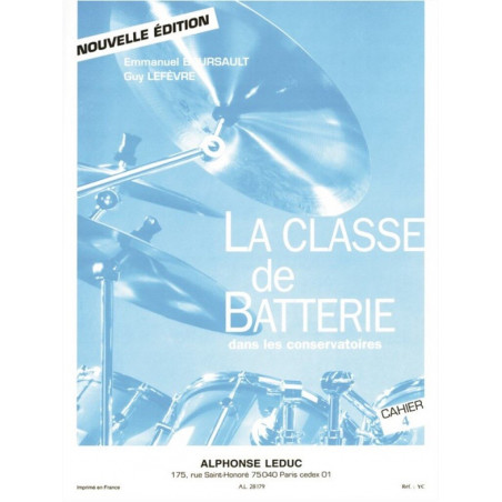 La Classe de Batterie dans les Conservatoires 4 - Emmanuel Boursault