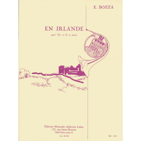 En Irlande pour cor et piano - Eugène Bozza