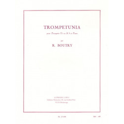 Trompetunia pour trompette en si bémol et piano - Roger Boutry