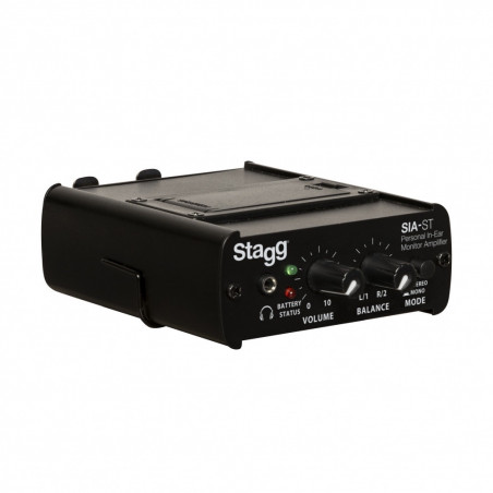 Stagg SIA-ST EU - Amplificateur de monitoring intra-auriculaire personnel