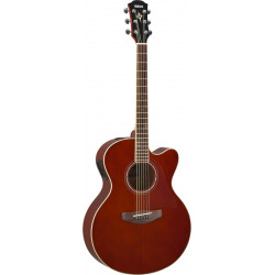 Yamaha  CPX600 - Guitare Electro- Acoustique  Root Beer